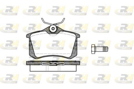 Гальмівні колодки дискові ROADHOUSE 2263.01