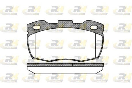 Гальмівні колодки дискові ROADHOUSE 2266.10