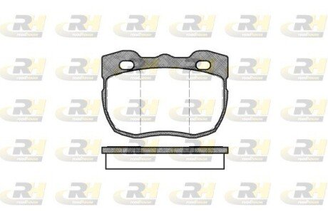 Гальмівні колодки дискові ROADHOUSE 2267.00