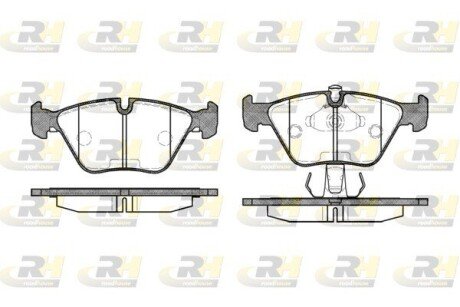 Гальмівні колодки дискові ROADHOUSE 2270.15