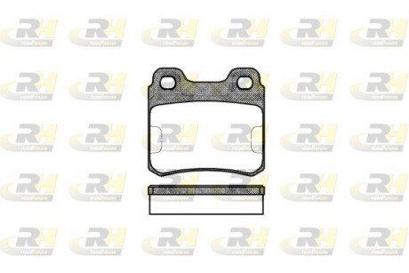 Гальмівні колодки дискові ROADHOUSE 2282.00