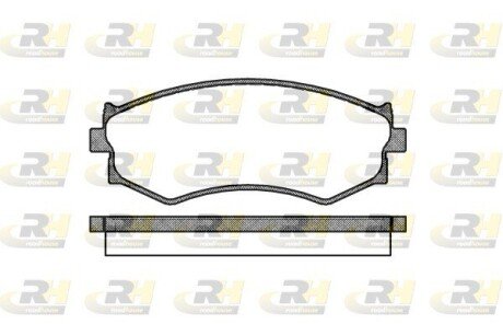 Гальмівні колодки дискові ROADHOUSE 2287.00