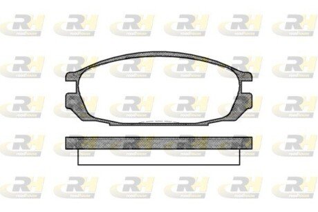 Гальмівні колодки дискові ROADHOUSE 2292.00