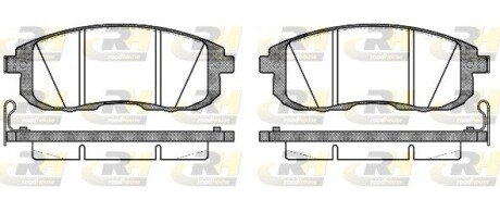 Гальмівні колодки дискові ROADHOUSE 2293.14