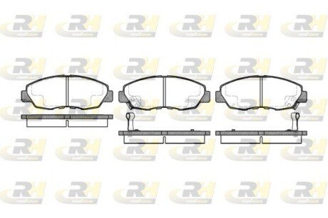 Гальмівні колодки дискові ROADHOUSE 2324.02
