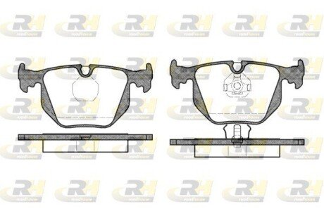 Гальмівні колодки дискові ROADHOUSE 2381.00