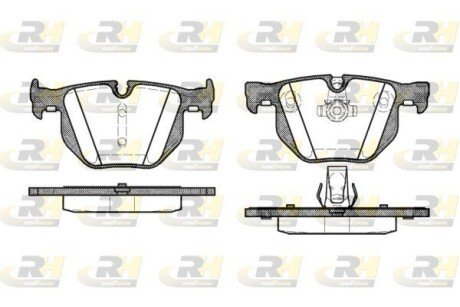 Гальмівні колодки дискові ROADHOUSE 2381.60