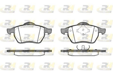 Тормозные колодки дисковые ROADHOUSE 2390.00