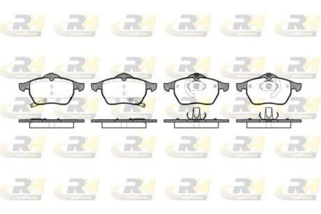 Гальмівні колодки дискові ROADHOUSE 2390.32