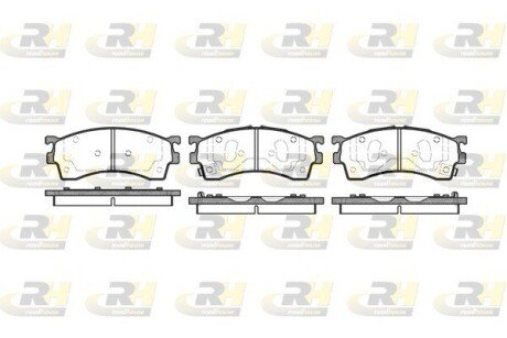 Гальмівні колодки дискові ROADHOUSE 2415.12
