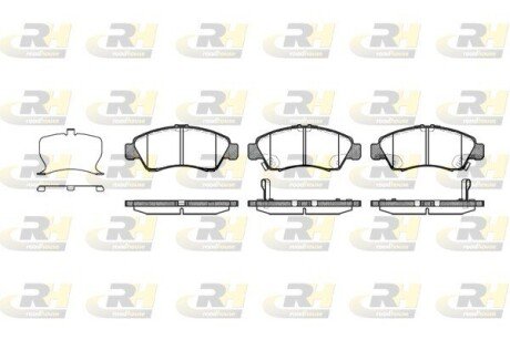 Гальмівні колодки дискові ROADHOUSE 2419.22
