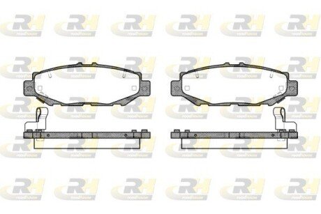 Гальмівні колодки дискові ROADHOUSE 2424.04