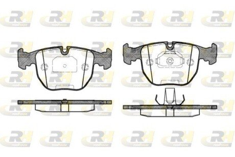 Гальмівні колодки дискові ROADHOUSE 2596.00