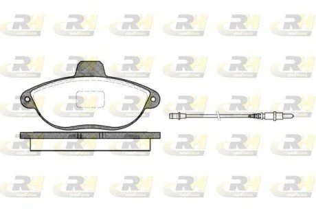 Гальмівні колодки дискові ROADHOUSE 2602.02