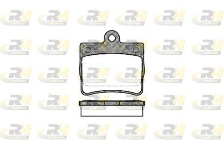 Гальмівні колодки дискові ROADHOUSE 2630.00