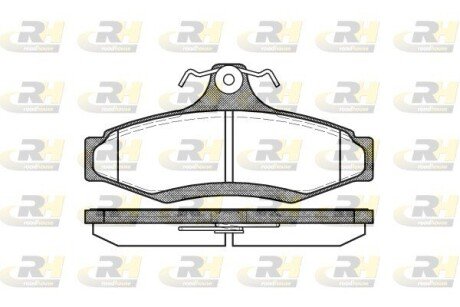 Гальмівні колодки дискові ROADHOUSE 2646.10