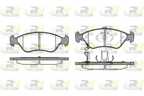 Гальмівні колодки дискові ROADHOUSE 2648.02