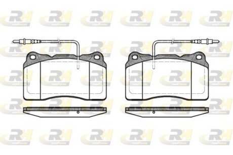 Гальмівні колодки дискові ROADHOUSE 2666.14