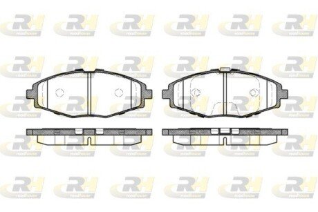 Гальмівні колодки дискові ROADHOUSE 2696.00