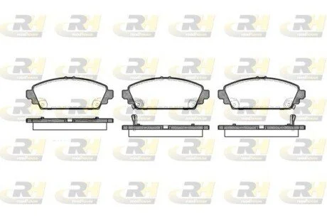 Гальмівні колодки дискові ROADHOUSE 2700.02