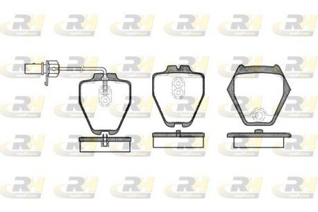 Гальмівні колодки дискові ROADHOUSE 2752.02