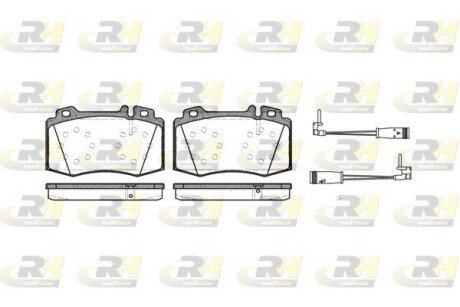 Гальмівні колодки дискові ROADHOUSE 2769.02