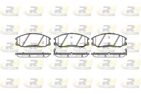 Гальмівні колодки дискові ROADHOUSE 2771.02