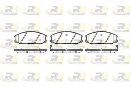 Гальмівні колодки дискові ROADHOUSE 2771.12