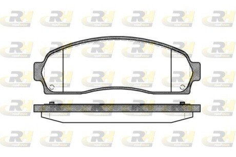 Гальмівні колодки дискові ROADHOUSE 2805.00