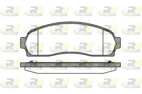 Гальмівні колодки дискові ROADHOUSE 2805.00