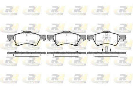 Гальмівні колодки дискові ROADHOUSE 2810.02