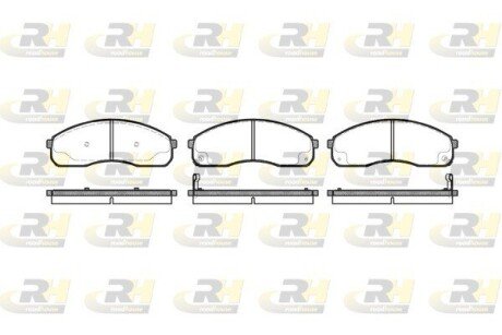 Гальмівні колодки дискові ROADHOUSE 2821.12