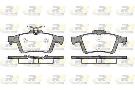 Гальмівні колодки дискові ROADHOUSE 2842.30