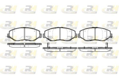 Гальмівні колодки дискові ROADHOUSE 2899.00