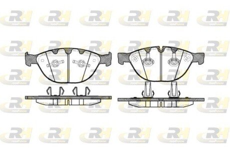 Гальмівні колодки дискові ROADHOUSE 2958.10