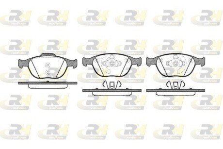 Гальмівні колодки дискові ROADHOUSE 2984.00