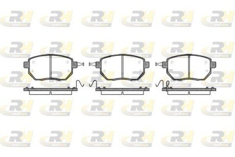 Гальмівні колодки дискові ROADHOUSE 2985.02