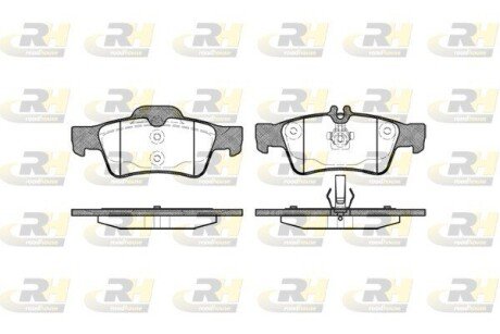 Гальмівні колодки дискові ROADHOUSE 2991.00