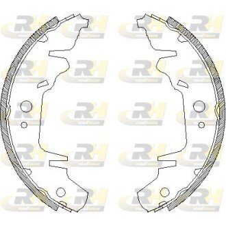 Гальмівні колодки барабанні ROADHOUSE 4020.00