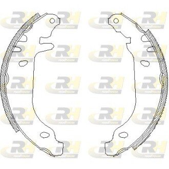 Гальмівні колодки барабанні ROADHOUSE 4169.00