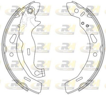 Гальмівні колодки барабанні ROADHOUSE 4278.00