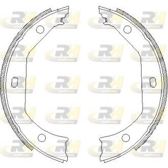 Гальмівні колодки барабанні ROADHOUSE 4716.00
