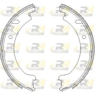 Гальмівні колодки барабанні ROADHOUSE 4721.00