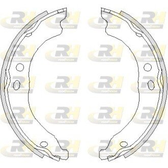 Гальмівні колодки барабанні ROADHOUSE 4750.00
