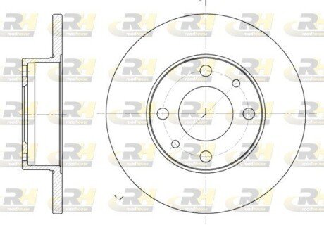 Гальмівний диск ROADHOUSE 6030.00