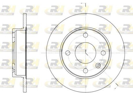 Гальмівний диск ROADHOUSE 6094.00