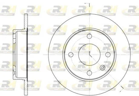 Тормозной диск ROADHOUSE 6094.00