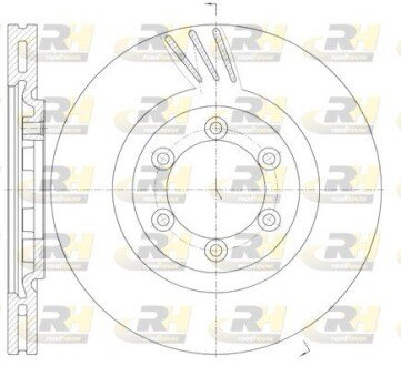 Гальмівний диск ROADHOUSE 61000.10