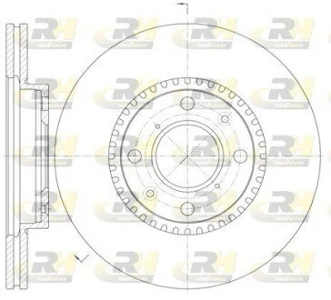 Тормозной диск ROADHOUSE 61002.10