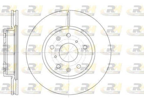 Гальмівний диск ROADHOUSE 61018.10